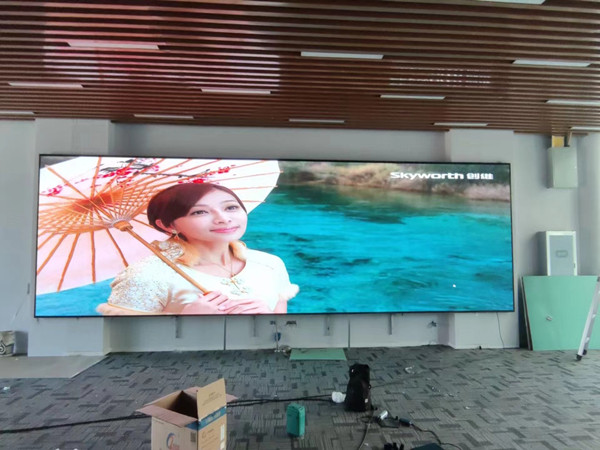 吴江P1.53led小间距屏安装案例